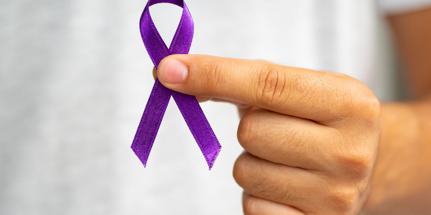 Lazo púrpura del Día de la Conciencia sobre la Epilepsia